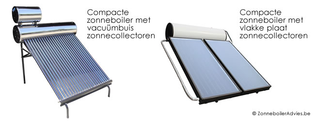 Soorten zonnecollectoren